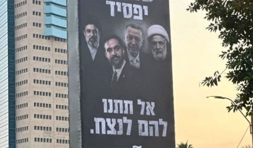 Netanyahu, "Erdoğan da benim kazanmamı istemiyor" afişiyle oy istedi
