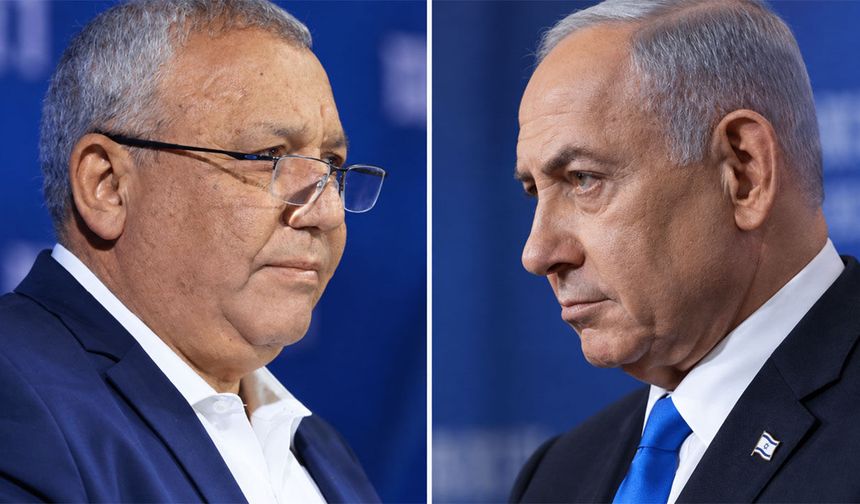 Netanyahu'nun rakibi 7 puan farkla önde