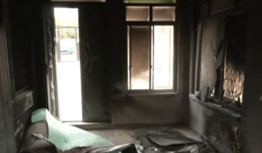 İsrailli gasıplar Batı Şeria'da camiyi ateşe verdi: Ev basıldı, Filistinli aile darbedildi