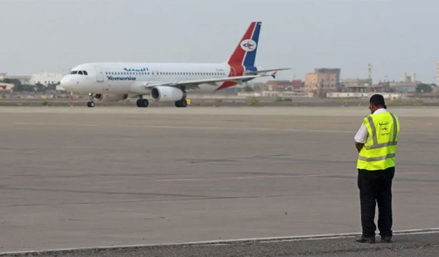 Yemen’de Aden Havalimanı yakınına 2 balistik füze düştü