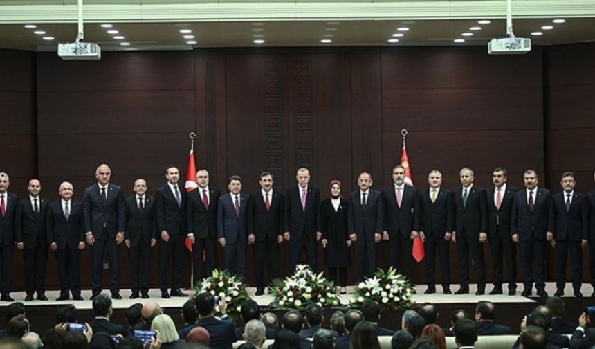 Yeni Bakanlar Kurulu listesi açıklandı
