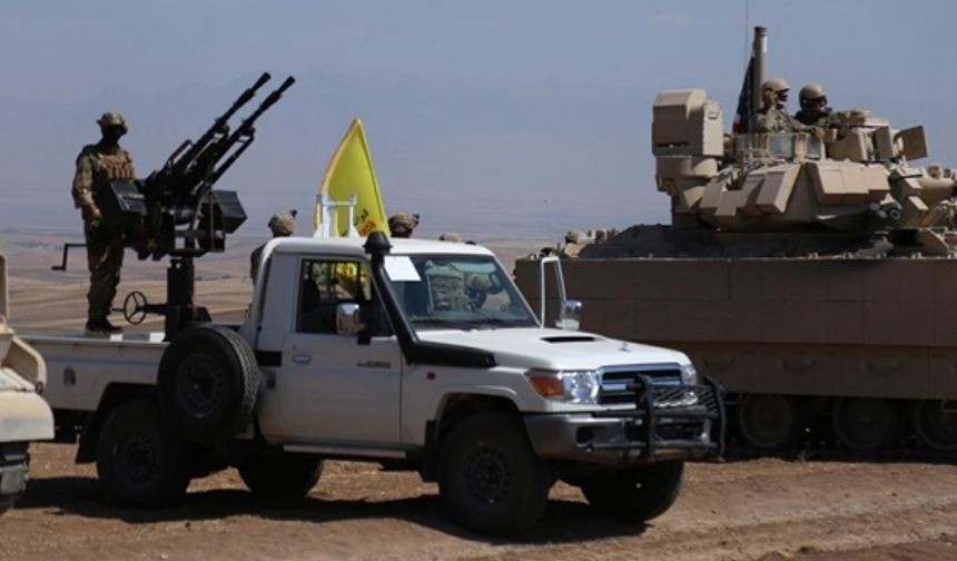 ABD ordusu YPG ile ortak tatbikatta