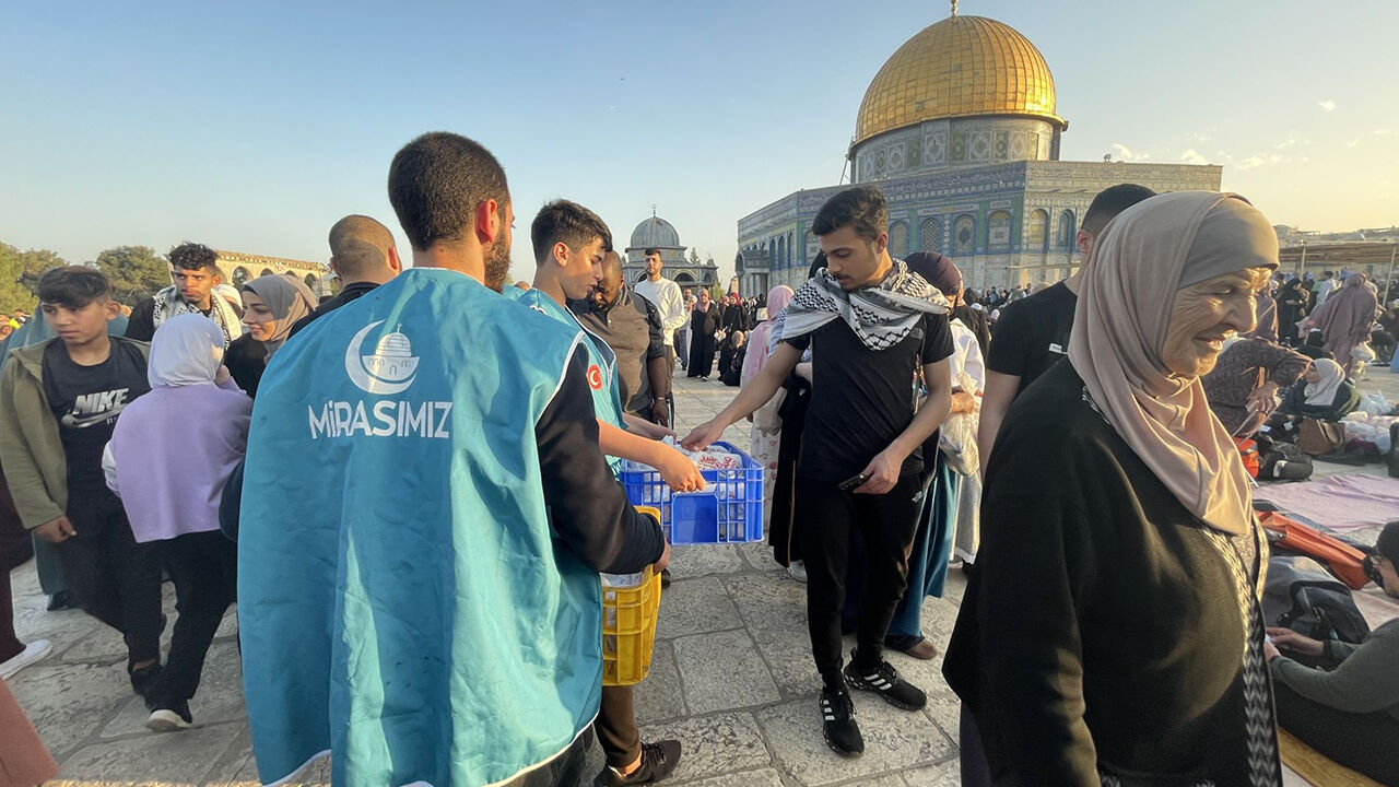 Kudüs'teki Müslümanlara Ramazan yardımı