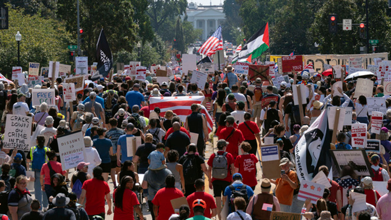 Amerika Trump Protesto (2)