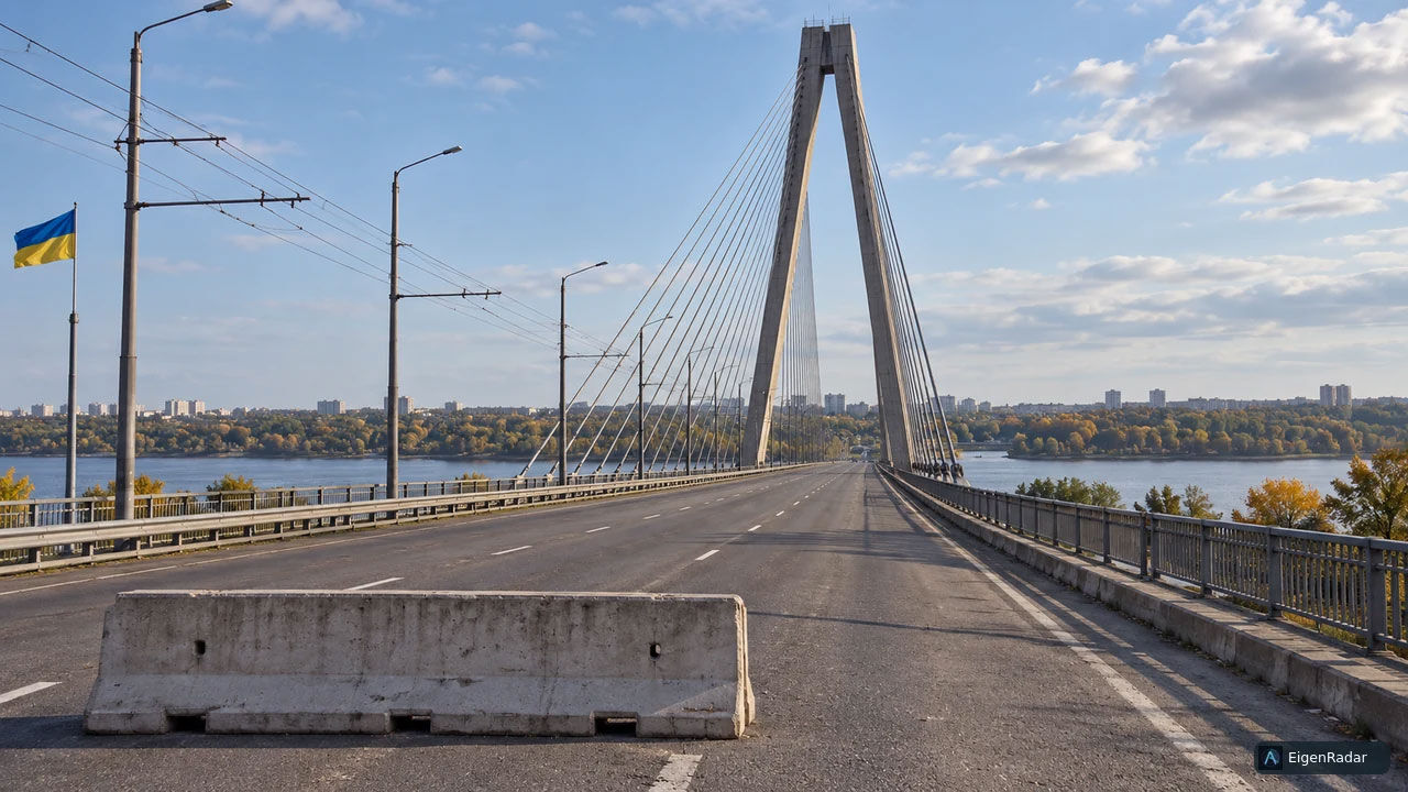 Rusya, Kiev'in iki yakasını birleştiren köprüyü vurdu